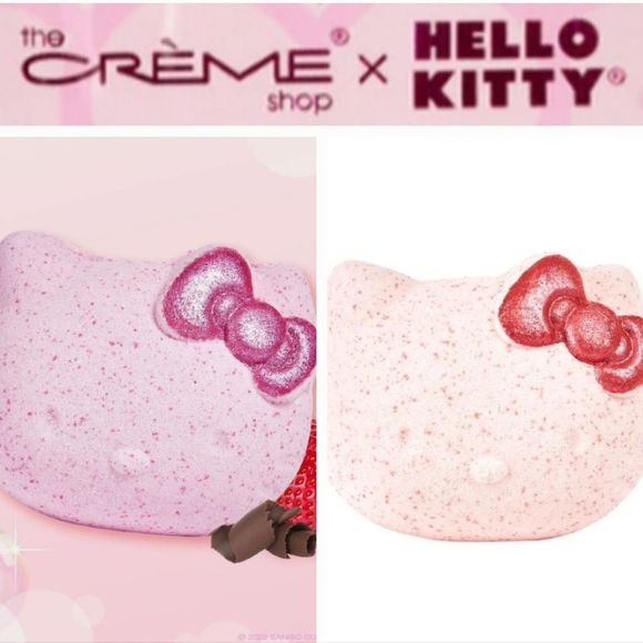 The Creme Shop X Hello Kitty Hello Fizzy! Aromatherapy Bath Bombs - Picture 1 of 6